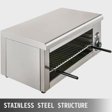 Elektrische Salamander Broiler - RVS - Verstelbaar Rooster -, Verzenden, Nieuw in verpakking