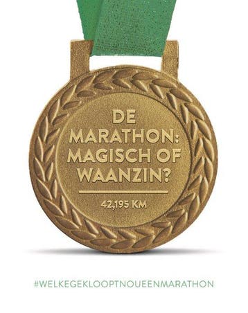 9789493277236 De marathon: magisch of waanzin?, Verzenden, Zo goed als nieuw, Ilse van de Zande