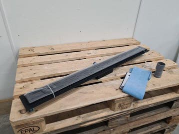 Wiesbaden douchegoot 100 cm mat zwart, Ophalen of Verzenden, Nieuw, Bad