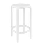 Barkruk - Tom Bar 65 - Wit - Siesta, Tuin en Terras, Tuinstoelen, Verzenden, Nieuw