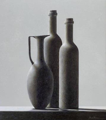 Henk Boon - Composition with a lot of grays, Antiek en Kunst, Kunst | Schilderijen | Modern