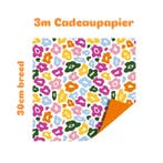 3m Cadeaupapier - Leopard - Color - 30 cm - luipaard, Ophalen of Verzenden, Nieuw