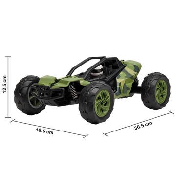 Open Bestuurbare Auto Camo Groen + Extra accu, Ophalen of Verzenden, Nieuw, Afstandsbediening