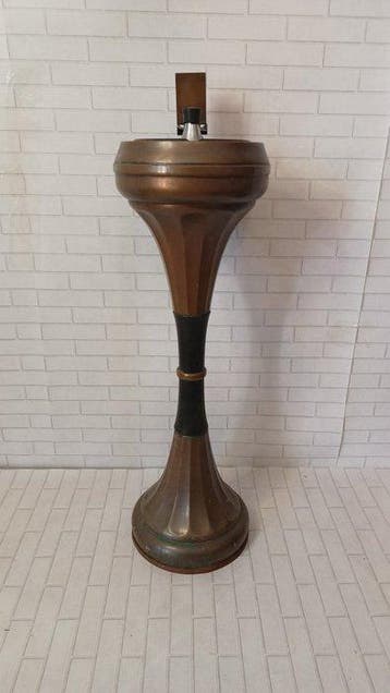Asbak - Messing, Koper - Vintage asbak van messing