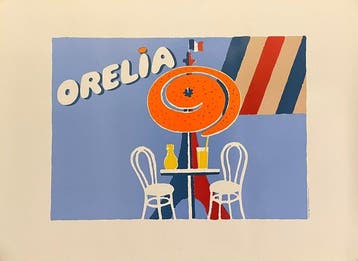 Bernard Villemot - ORELIA - Jaren 1980