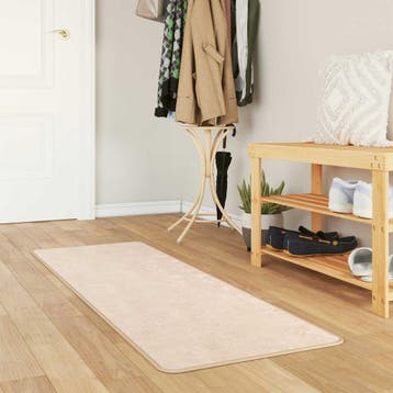vidaXL Vloerkleedloper MARSA Crèmekleurig 50 x 200 cm, Huis en Inrichting, Stoffering | Tapijten en Kleden, Verzenden, Nieuw, Crème