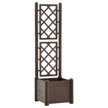 Klimplantenrek met bak 43cm | Laatste Stuk!, Tuin en Terras, Kunststof, Minder dan 60 cm, Vierkant, Ophalen of Verzenden