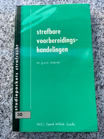 Strafbare voorbereidingshandelingen, Gelezen, Verzenden, Mr. G.A.M. Strijards, Nederland