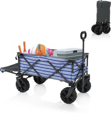 Tristar Bolderkar met laadklep 70kg draagvermogen - 94x49x58, Caravans en Kamperen, Verzenden, Nieuw