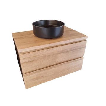 SALE - Venta 37 - Mat zwart - Waskom -  -  - Keramiek -, Ophalen of Verzenden, Nieuw