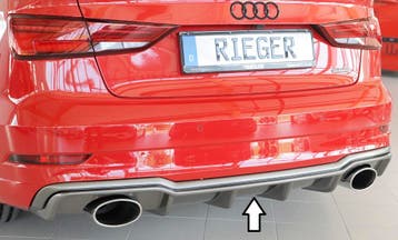 Diffuser | geschikt voor Audi | A3 Sedan (8V) / A3 Cabrio (8, Verzenden, Nieuw, Audi