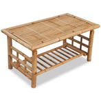 vidaXL Salontafel bamboe 90x50x45 cm, 50 tot 100 cm, Verzenden, Nieuw, 50 tot 100 cm