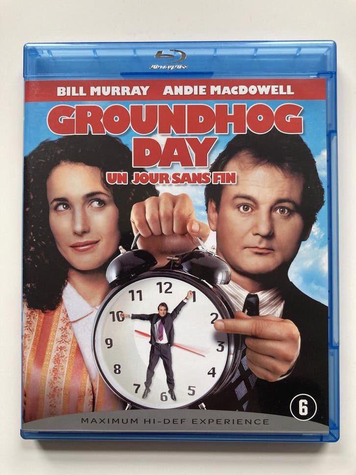 GROUNDHOG DAY (BLURAY), Cd's en Dvd's, Blu-ray, Gebruikt, Verzenden