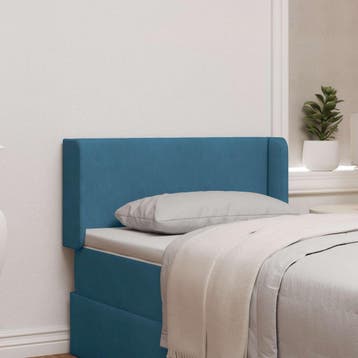 Wandpaneel Fluweel Blauw - Laatste Stuk!, Blauw, Zo goed als nieuw, Modern, minimalistisch, Stof