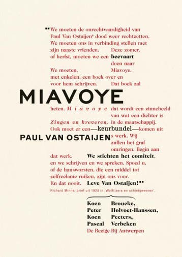 Miavoye | Nieuw, Ophalen of Verzenden, Nieuw, Koen Peeters-Pascal Verbeken-Peter Holvoet-Hanssen-Koen Broucke
