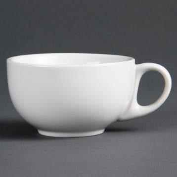 Cappuccinokop en schotel, Ophalen of Verzenden