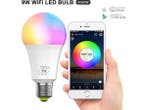 Veiling - Set van 2 iBello Smart WiFi LED Lamp - E27 - 9W, Huis en Inrichting, Nieuw