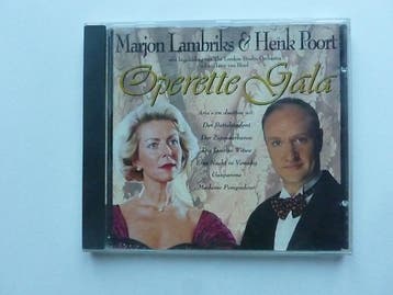 Marjon Lambriks & Henk Poort - Operette Gala, Cd's en Dvd's, Ophalen of Verzenden, Zo goed als nieuw