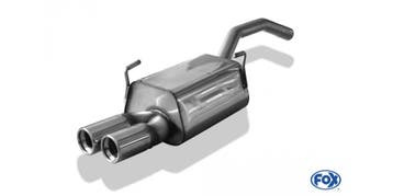 FOX Citroen C8/ Peugeot 807 einddemper - 2x80 type 13, Verzenden, Nieuw