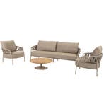 Calma stoel bank loungeset 4 delig rope latte Taste 4SO, Tuin en Terras, Ophalen of Verzenden, Nieuw