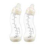 Difrax Natural 0+M S-Fles 2-Pak, Verzenden, Nieuw