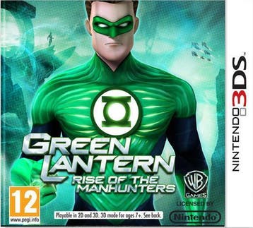 Green Lantern: Rise of the Manhunters 3DS, 1 speler, Ophalen of Verzenden, Zo goed als nieuw, Vanaf 3 jaar