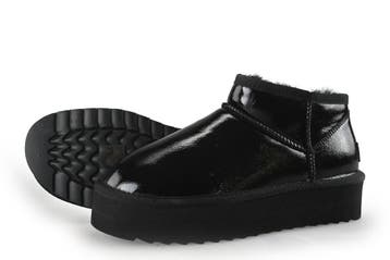 Ugg Enkellaarzen in maat 39 Zwart, Kleding | Dames, Verzenden, Zwart, Lage of Enkellaarzen, Zo goed als nieuw
