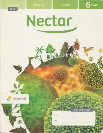 Nectar Biologie 4e editie Leerboek Flex 6 VWO, Boeken, Verzenden, Nieuw
