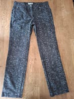 BRAX grijs/zwarte broek met slangenprint maat 36, Kleding | Dames, Brax, Zwart, Zo goed als nieuw, Maat 36 (S)