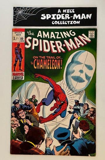 The Amazing Spider-Man #80 - On the trail of the Chameleon -, Nieuw