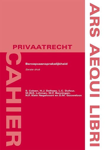 9789493199804 Ars Aequi Cahiers - Privaatrecht - Beroepsa..., Verzenden, Zo goed als nieuw, Laurien Dufour