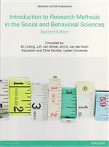 Introduction to Research Methods in the Social and, Verzenden, Gelezen, A. Voort