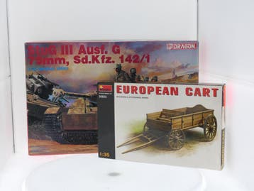 Schaal 1:35 Dragon 9011 StuG lll Ausf. G 75mm, Sd.Kfz. 14..., Ophalen of Verzenden, Zo goed als nieuw, Overige typen