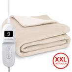 Seranova Elektrische Deken - 180x160cm - Warmtedeken - Beige, Ophalen of Verzenden, Zo goed als nieuw