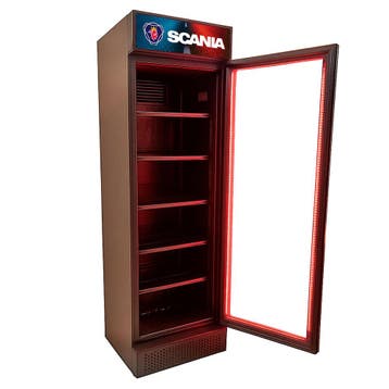 Scania Bier koelkast glasdeur koeling 358L, Nieuw in verpakking, Koelen en Vriezen