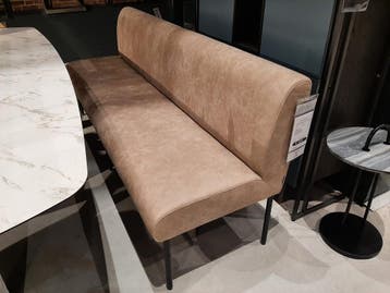 Reverso eetkamerbank 200 cm **SHOWROOMMODEL**, Nieuw, Stof