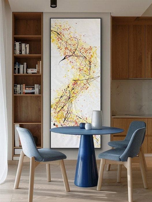 Rozi Dreams - Eclipse de sol XXL, Antiek en Kunst, Kunst | Schilderijen | Modern