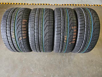 285/30/20-265/35/20 (NO) PIRELLI WINTERBANDEN 7MM PROFIEL, Ophalen, Gebruikt, 295 mm, Winterbanden