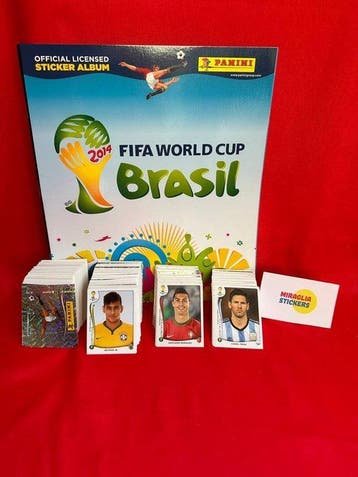 BRASIL 2014 world cup Panini Empty album + complete loose, Verzamelen, Nieuw