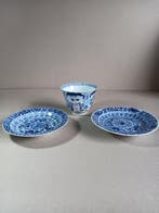 Set theekopjes (3) - Porselein - Qianlong-periode, XVIIe, Antiek en Kunst