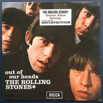 The Rolling Stones - Out Of Our Heads, Ophalen of Verzenden, Gebruikt