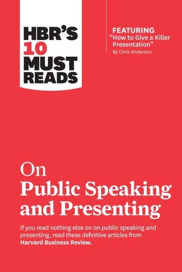 HBRs 10 Must Reads On Public Speaking 9781633698833, Verzenden, Gelezen, Harvard Business Review