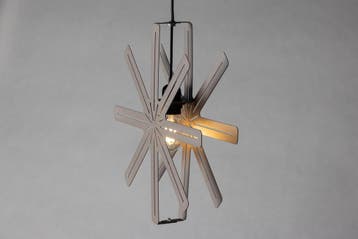 Hanglamp  Antonia  60 cm  Mocca  Jörn, Verzenden, Nieuw