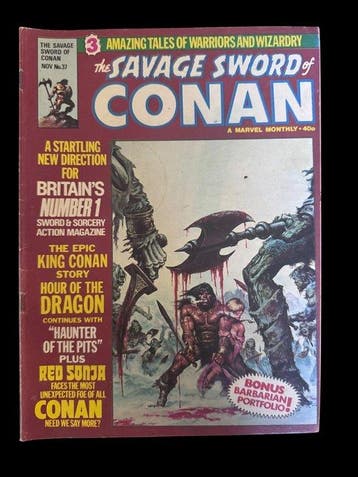The Savage Sword of Conan, Frank Frazetta Fantasy - 28 Comic, Nieuw