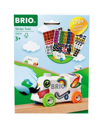 Brio Sticker Trein - Houten Speelgo van €15,99 voor €7,99, Ophalen of Verzenden, Nieuw
