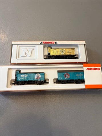 Arnold N - 4259 / 0050.007 - Modeltrein goederenwagonset (2), Nieuw