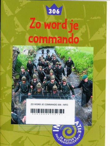 De Ruiters informatie 306: Zo word je commando, Boeken, Verzenden, Nieuw