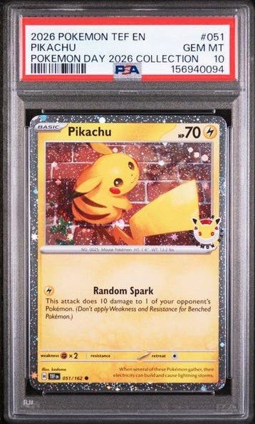 Pokémon - 1 Graded card - PSA 10 GEM MINT 2026 POKEMON, Nieuw