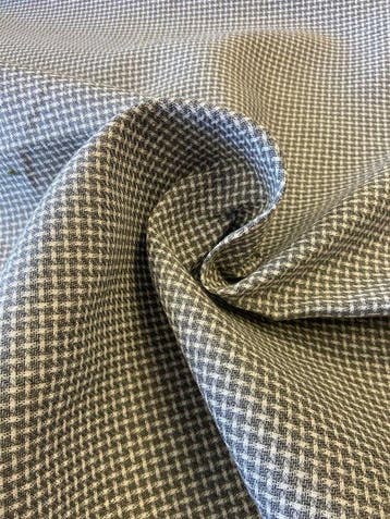 linnenstof met microgeometrisch patroon - Textiel - 500 cm -