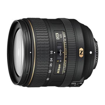 Nikon AF-S DX 16-80mm f/2.8-4 E ED VR objectief - Tweedehand, Audio, Tv en Foto, Fotografie | Lenzen en Objectieven, Verzenden